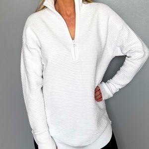 Aerie small long sleeve ribbed tunic sweater